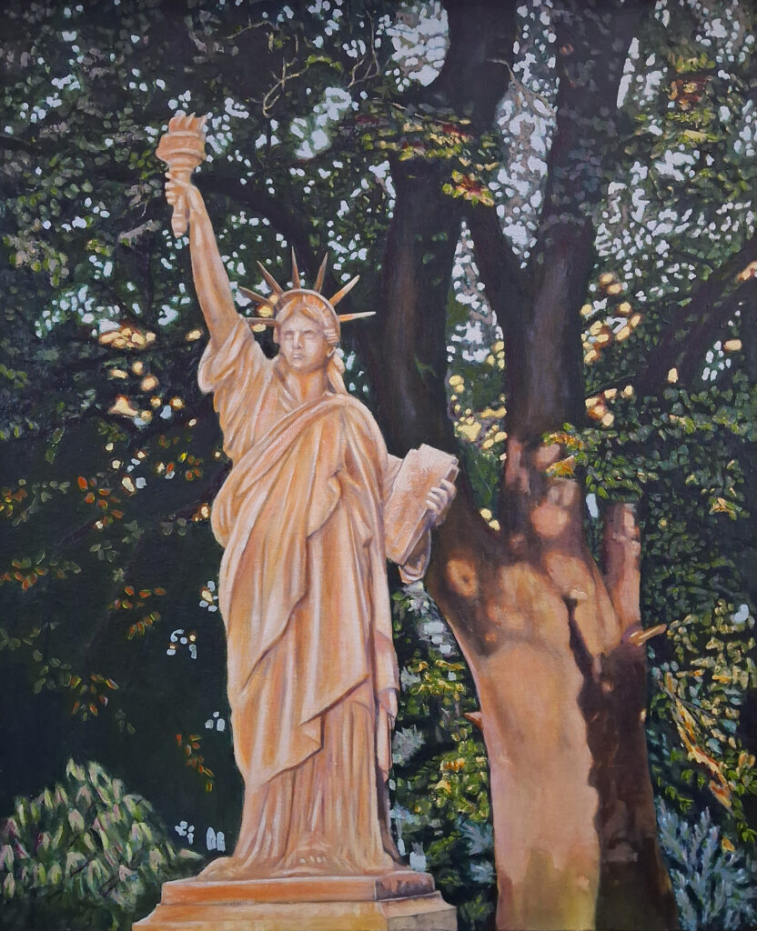 La liberté éclairant le monde, Jardin du Luxembourg, Paris