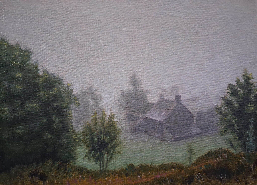BRUME DU MATIN, AUVERGNE_ 24x33cm_2026