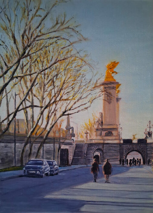 PORT DES INVALIDES, PONT ALEXANDRE III, PARIS_ 24x33cm_2026