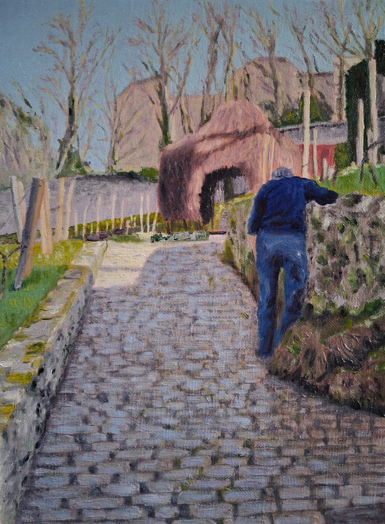 RUE DES SAULES, VIGNE DU CLOS MONTMARTRE, PARIS _ 24x33cm_2026