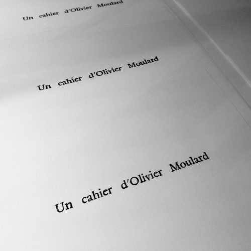 2018_livre_d_artiste_2000px_2 Olivier Moulard, réalisation d'un livre d'artiste, 24 poèmes imprimés et illustrés, typographie et lithographie polyester.