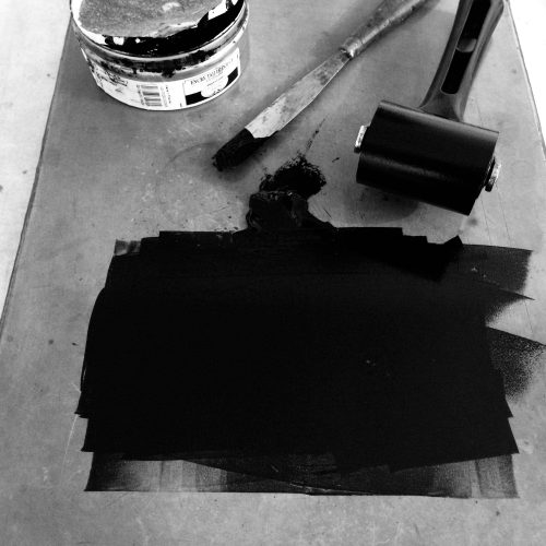 2018_livre_d_artiste_2000px_7 Olivier Moulard, réalisation d'un livre d'artiste, 24 poèmes imprimés et illustrés, typographie et lithographie polyester.