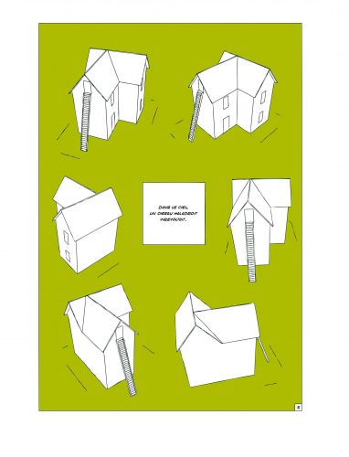 QEDA_2000px-p_5 Qu'est devenu Anselme ? un livre d'Olivier Moulard, une fable graphique publiée aux éditions le lion qui parle.